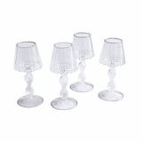 LOBERON Kaarsenhouder set van 4 Jouval helder