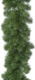 Bellatio decorations Dennenslinger - groen - 270 x 25 cm - PVC - dennen guirlande - 190 tips