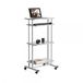Rocada Computer bijzettafel Mobiele tafel met wielen Laptop Trolley