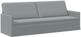 vidaXL Canapé 3 places Gris clair 220 x 81 x 82 cm Tissu