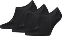 Calvin Klein Footies High Cut Heren 3-Pack Zwart