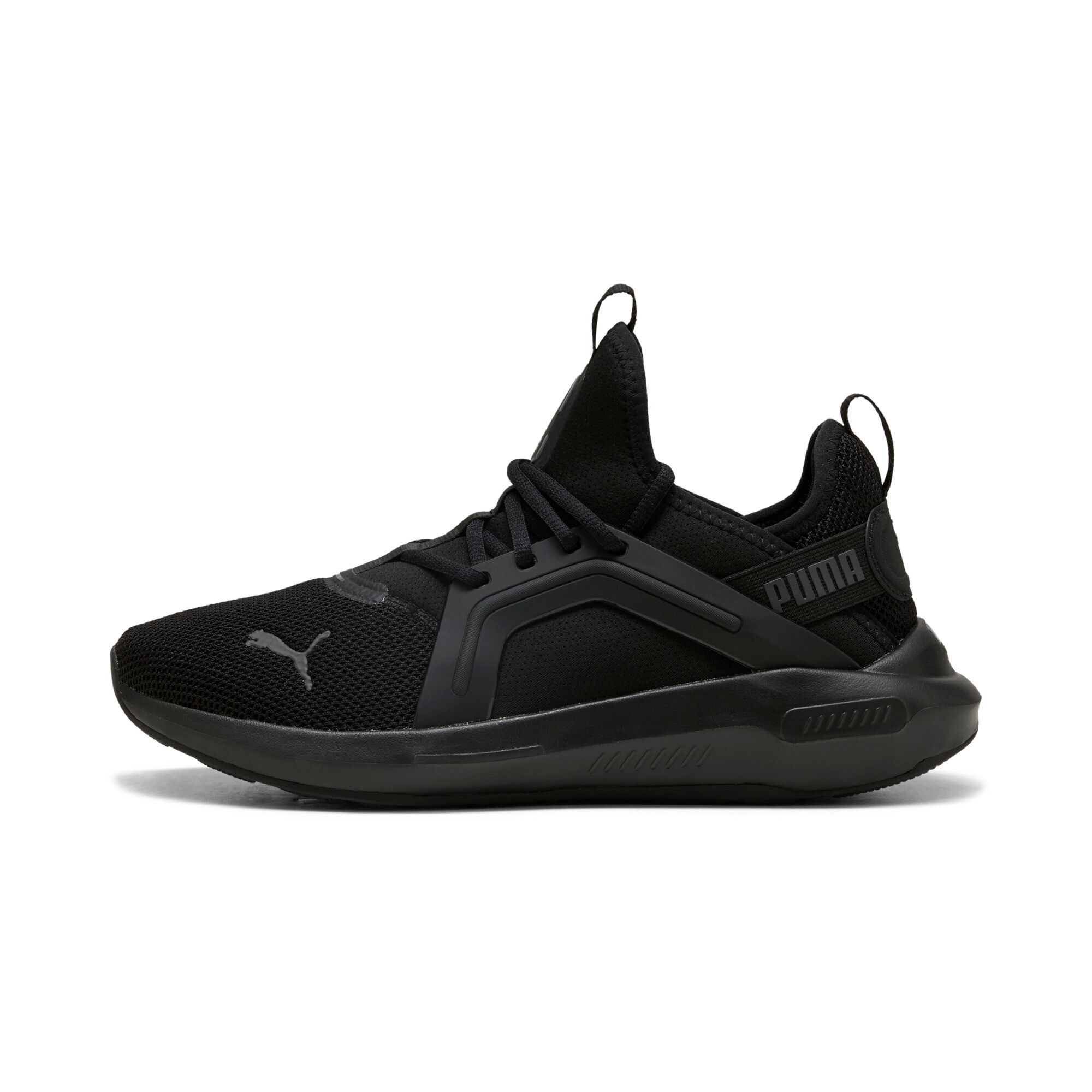 PUMA Softride Enzo 5 Hardloopschoenen voor op de weg, uniseks, Puma Zwart, koud donkergrijs, 37 EU