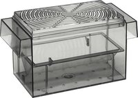 Ebi Guppy Tank 3 in 1 Afzetkastje - Transparent Grey - 16 x 8 x 8cm