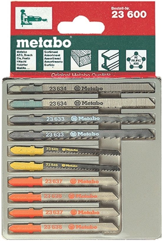 Metabo Decoupeerzaagblad 10 stuks