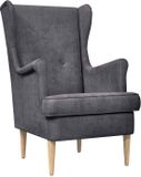 vidaXL Fauteuil Donkergrijs ARES