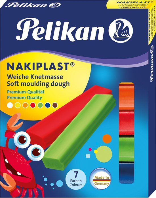 Pelikan Boetseerklei - 125 g - Meerkleurig
