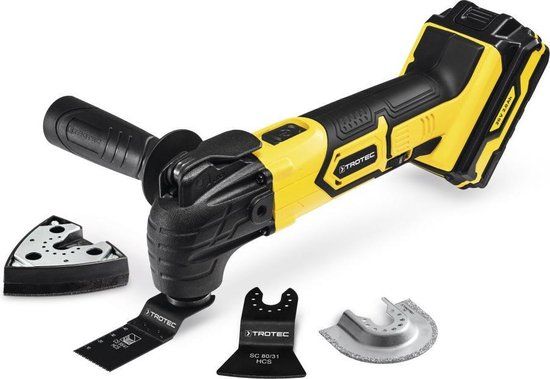 Trotec Accu multitool PMTS 10-20V | 20V | Incl. 1 Accu | 8 Accessoires