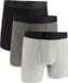 Under Armour Performance Tech - SOLID 6 IN 3PK 035 Heren Boxershorts Maat S Grijs