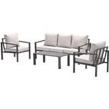 Garden Impressions Loungeset Springs - Aluminium - Desert Sand