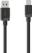 Hama 00201814 USB-laadkabel USB 2.0 USB-A stekker, USB-C stekker 3 m Zwart