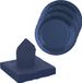 Santex Feest/Verjaardag Servies Set - 10x Gebaksbordjes/20x Servetten - Kobalt Blauw - Karton