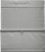 Ibenzoa® Rideaux plissés durables en polyester - 90 x 140 cm - Variation noir-gris - Montage facile