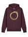 Watapparel Sweatshirt 'Kreis' geel / donkerrood