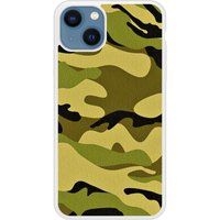 iPhone 13 Camouflage Bedrukt Siliconen Hoesje