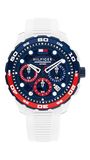 Tommy Hilfiger 1792231 Analoog kwartshorloge voor heren, met siliconen armband