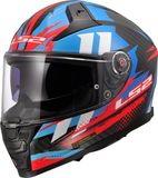 LS2 FF811 Vector II C Tantic Integraalhelm - Rood/Blauw - XXS