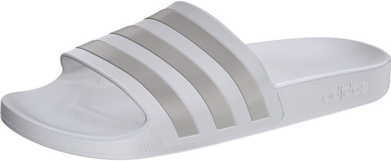 Adidas Adilette Aqua Sandalen Heren - footwear white/platin metal/footwear white
