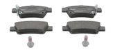 Ferodo FDB4233 Remblok Set, schijfrem - (set van 4)