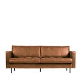 Drawer Bronco Tuxedo sofa 3 zitplaatsen Cognac