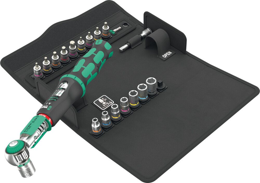 Wera Safe-Torque A 1 SHK Set 1, 1/4" vierkant, 2-12 Nm, 20-delig - 05136073001