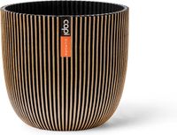 Capi Europe - Pot de fleurs sphérique Groove 'made with' or - 25x23 - Or