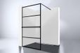 Best-Design Noire 900 screen Walk-In Douchewand - 90 x 200 cm - Glas