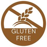 Hygiplas Voedselallergie Etiketten Glutenvrij - Bruin/Wit - 1000 stuks