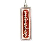 HD Collection Boule de Noël Frikandel Verre Multi 12,8 cm