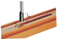 Festool Groeffrees HW schacht 8 mm HW S8 D20/20