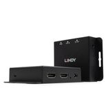 Lindy 38509 AV-zender & ontvanger Zwart