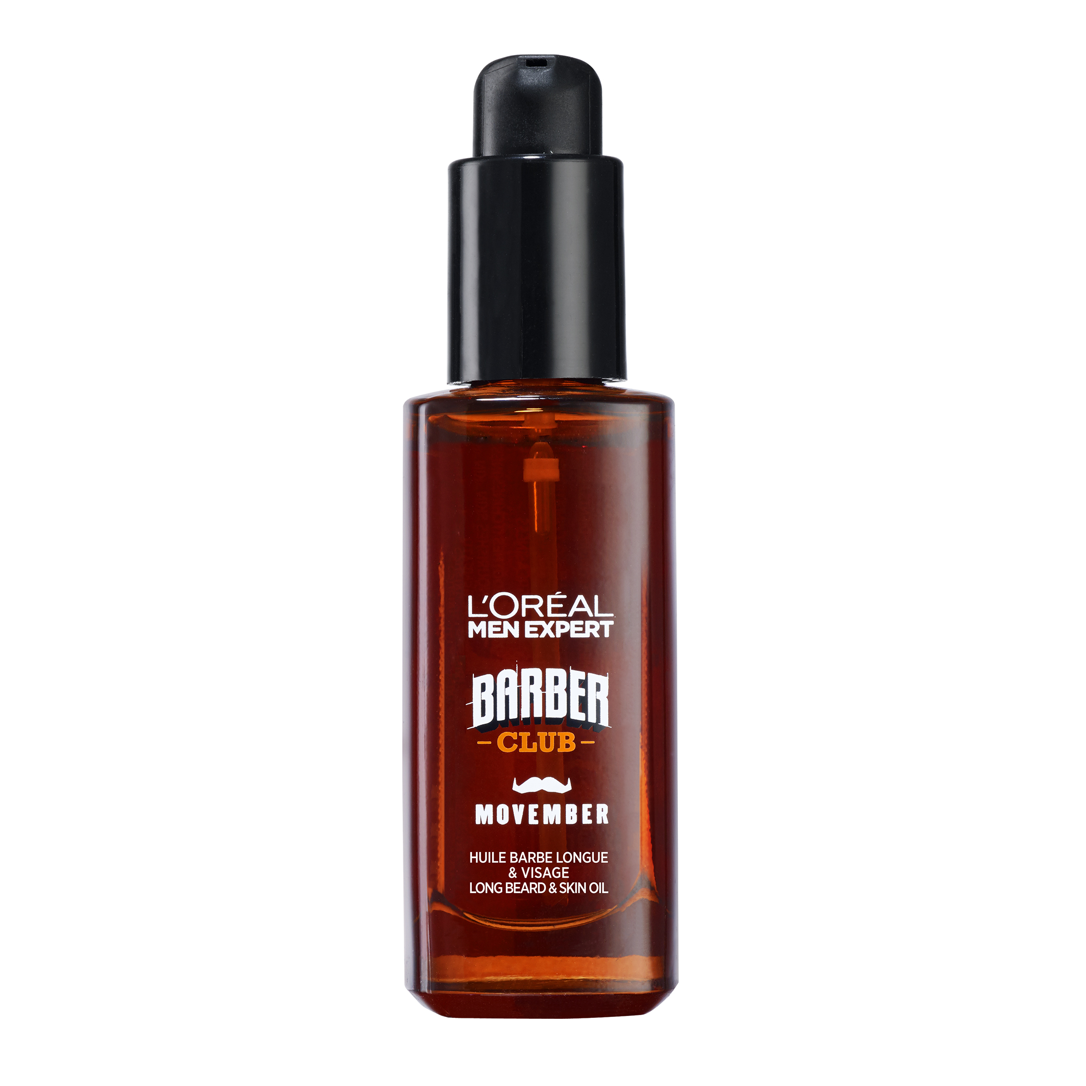 Lâ€™OrÃ©al Paris Men expert Men Expert Barber Club Baardolie voor baard, snor & gezicht - 30 ml - Limited Movember