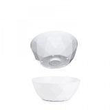 Silwy S0BO-1405-2-W Soepkom 0,5 l Rond Kunststof Wit 2 stuk(s)