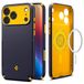 Spigen Nano Pop Hybrid MagFit Coque Bleu marine pour Apple iPhone 18 Pro Max / 17 Pro Max