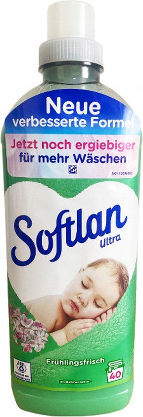 Softlan 12 x 40 wasbeurten wasverzachter lente vers