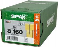Spax Universale Houtschroeven 8x160mm WIROX T-40 Kegel 50st