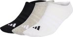 adidas THIN&LIGHT SPORTSWEAR NO SHOW SOCKS - 3 pairs - Multi - Size 40-42