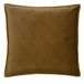 Atmosphera Bank/sierkussens huiskamer Sophia - 45 x 45 cm - goud/bruin - polyester - met rits