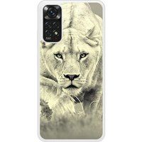 Lionne Verstevigd hoesje met sublimatie bedrukking, compatibel met Xiaomi Redmi Note