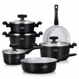 Swiss Haus GC3010B Set de casseroles Induction - 10 pièces