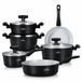 Swiss Haus GC3010B Set de casseroles Induction - 10 pièces