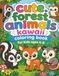 Cute Forest Animals Coloring Book for Kids Ages 4–8: Kawaii Woodland Creatures | Bold & Easy Coloring Pages with Foxes, Bears, Bunnies, and Cozy Forest Scenes