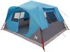 vidaXL Tente 10 personnes Bleu Polyester et Acier