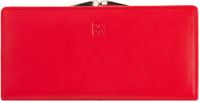 DuDu Portemonnee RFID-bescherming Leer 19.5 cm - Dames - Horizontaal - flame red