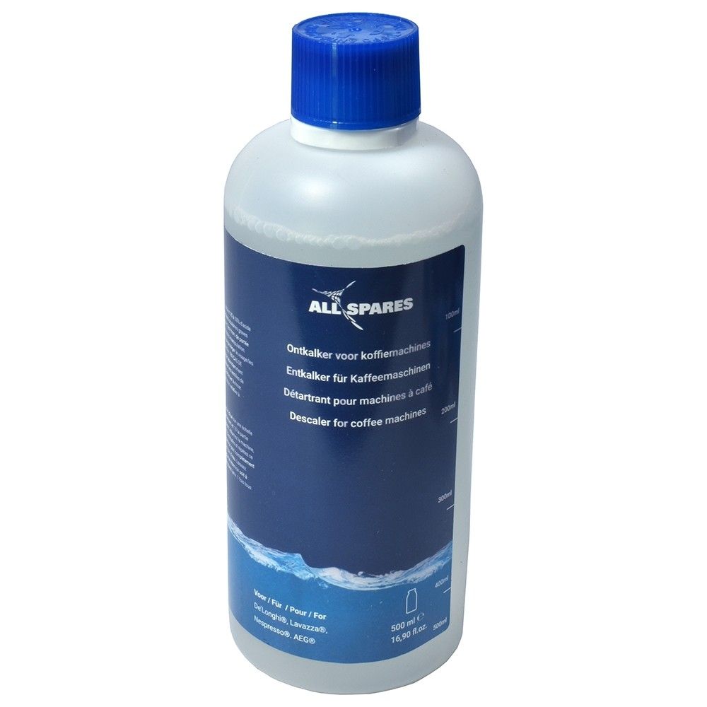 AllSpares Delonghi Original EcoDecalk DLSC500 / AEG Vloeibare Ontkalker (500ml) voor koffiemachines