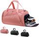 Unyqoos Sac de voyage, 54x26x26 cm – matériau Oxford hydrofuge, compartiment à chaussures ventilé, poche pour articles mouillés, 5 patins antidérapants, bandoulière amovible