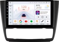 Happiq Autoradio met Bluetooth en CarPlay pour BMW Série 1 (E87, E81, E82, E88) (2004-2011) - Convient pour Apple et Android - Stéréo - Navigation - 4 Go 32 Go