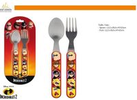 Easy Licences International The Incredibles Bestekset metaal + kunsstof
