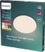 Philips LED Philips Ozziet LED Plafondlamp - Rond - Wit - 22W - 2700K - 40cm - Dimbaar