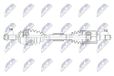 NTY Antriebswelle NPW-HD-054 Vorderachse links | Compatibel met: HONDA JAZZ IV