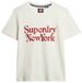 Superdry Brand Mark T-shirt Dames Chalk White